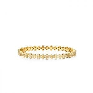 Temple St. Clair Trio Diamond Eternity Bracelet in 18k Yellow Gold