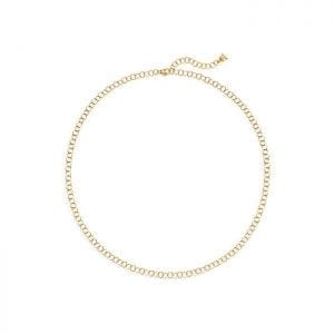 Temple St. Clair Classic Gold 18k Small Round Link Chain Necklace