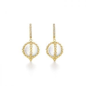 Temple St. Clair 18k Yellow Gold Sassini Amulet Earrings
