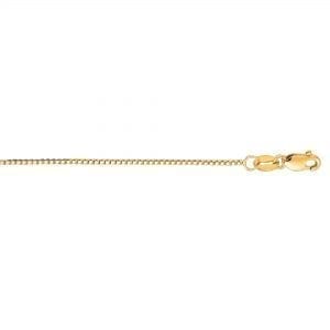 14K Gold .75mm Classic Box Chain Chains Bailey's Fine Jewelry