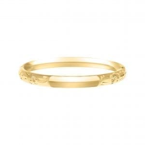 Children’s Gold-Filled Engraved Bangle Bracelets Bailey's Fine Jewelry