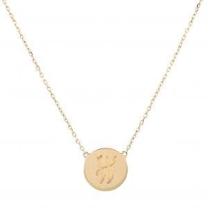 Bailey’s Heritage Collection Small Disc Pendant Necklace Necklaces & Pendants Bailey's Fine Jewelry