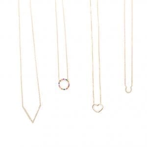 Bailey's Goldmark Collection Diamond Heart Necklace