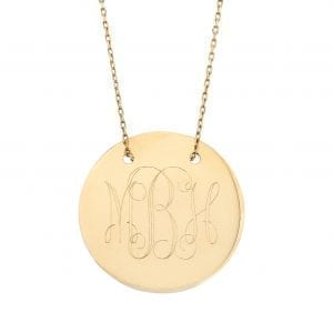 Bailey’s Heritage Collection Polished Disc Pendant Necklace Necklaces & Pendants Bailey's Fine Jewelry