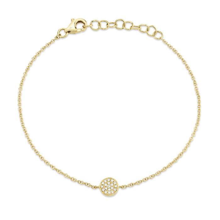 Bailey's Goldmark Collection Pave Diamond Circle Bracelet