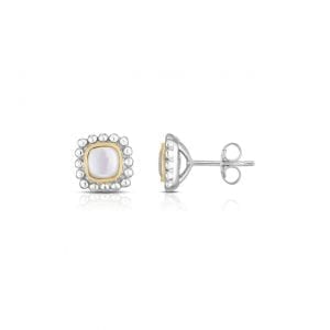 Mother-of-Pearl Square Stud Earrings Earrings Bailey's Fine Jewelry