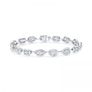 Mix Diamond Bar Bracelet Bracelets Bailey's Fine Jewelry