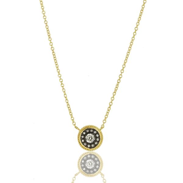 Freida Rothman Nautical Button Necklace