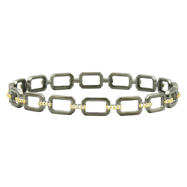 Freida Rothman Chain Link Bangle Bracelet
