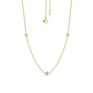 Roberto Coin 18k Diamonds By The Inch Necklace Necklaces & Pendants Bailey's Fine Jewelry