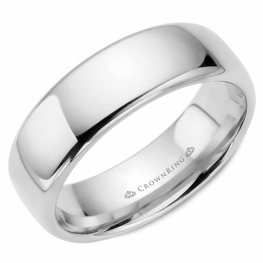 Get the Perfect Men's 9k White Gold Wedding Rings | GLAMIRA.in