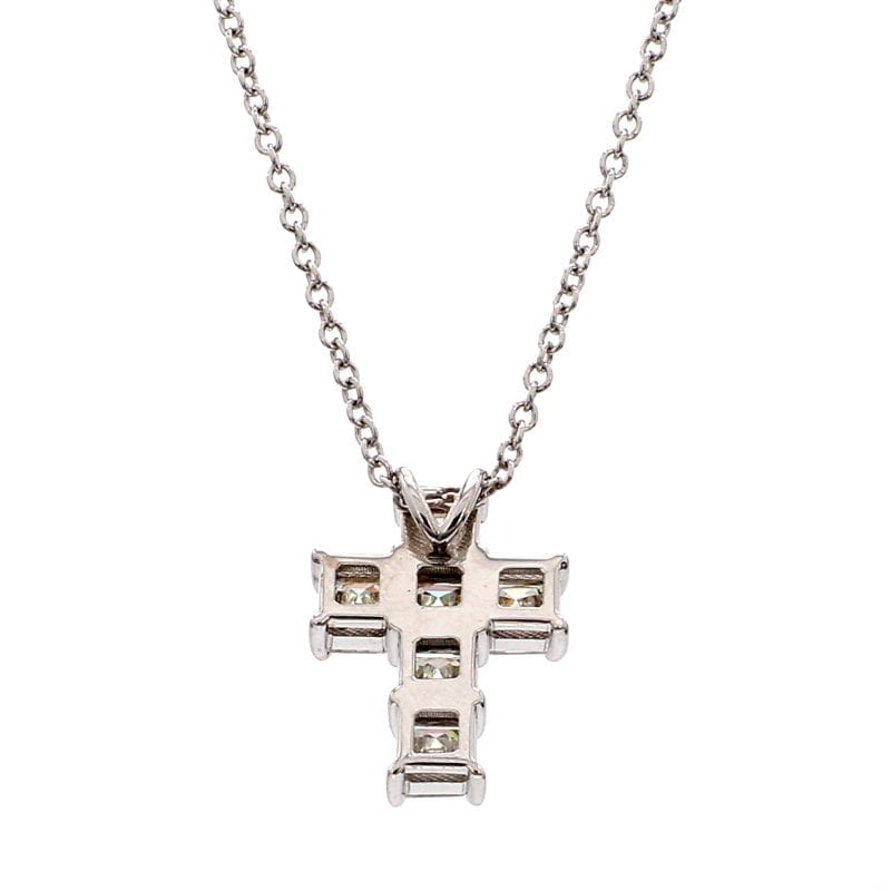 Extra Large Canary Asscher Cut Pendant on DBY Chain - Fantasia by DeSerio