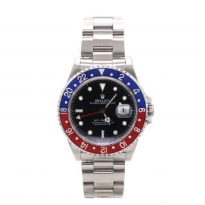 Bailey's Certified Pre-Owned Rolex 1996 Stainless Steel 40mm GMT-Master Pepsi