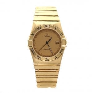 Pre-Owned Omega 18k Yellow Gold Ladies 34mm Constellation Watch