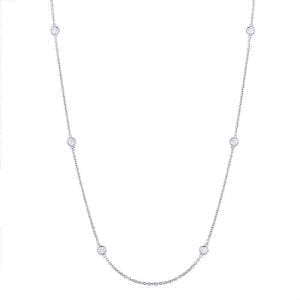 Ten Diamonds By The Yard Necklace Necklaces & Pendants Bailey's Fine Jewelry