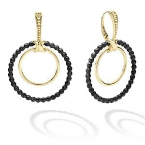 Lagos Caviar Gold Color Switch Earrings Earrings Bailey's Fine Jewelry