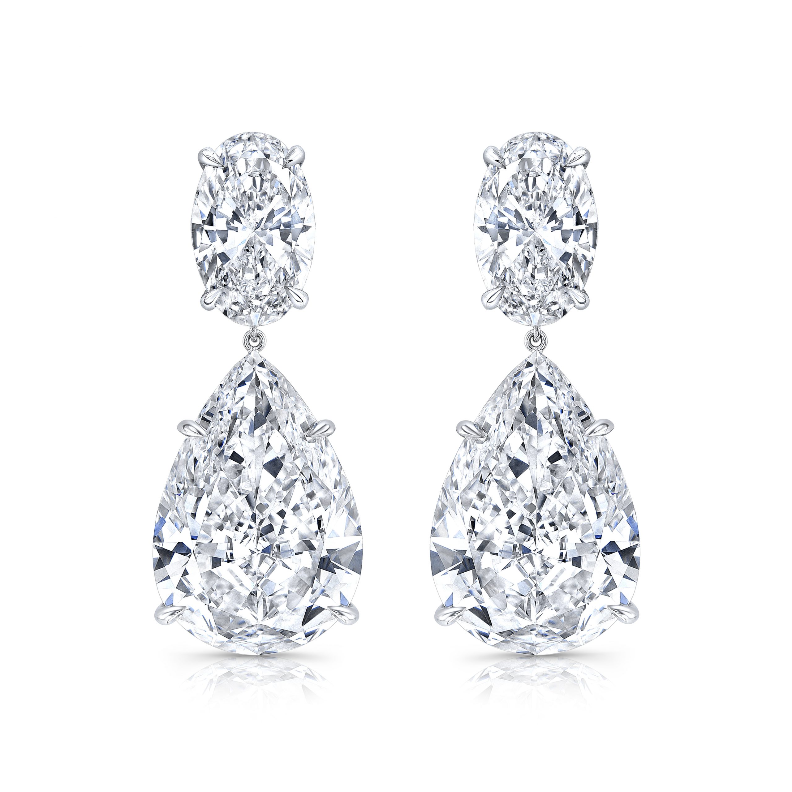Charming Contemporary Diamond Drop Earrings-sgquangbinhtourist.com.vn