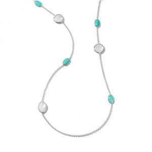 Ippolita Sterling Silver 10-Stone Long Necklace in Cascata
