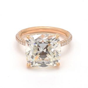 Forevermark Cushion Diamond Engagement Ring