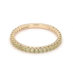 August Birthstone Ring Stackable Bands Bailey's Fine Jewelry