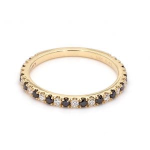 Alternating Diamond Ring Stackable Bands Bailey's Fine Jewelry