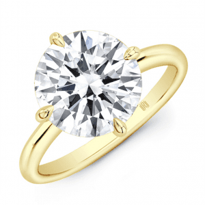 6.52ct Round Diamond Solitaire Engagement Ring