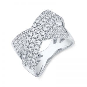 Bailey’s Club Collection Big Girl X Ring Fashion Rings Bailey's Fine Jewelry