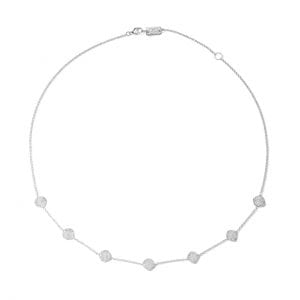 Ippolita Stardust Mini Flower Disc Necklace With Diamonds