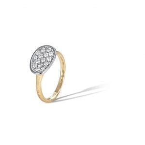 Marco Bicego 18k Yellow Gold Small East West Ring Fashion Rings Bailey's Fine Jewelry