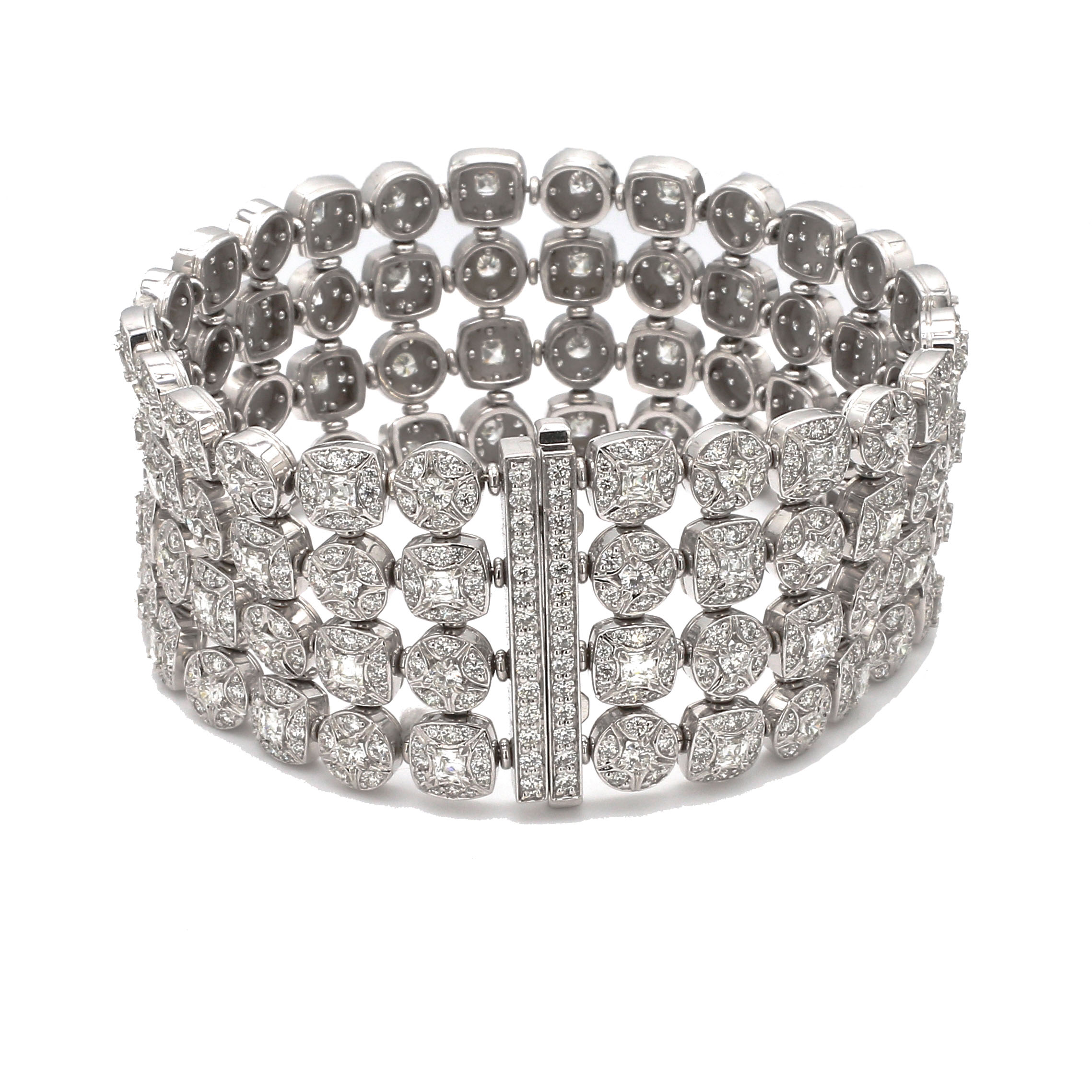Four Row Diamond Bracelet – Bailey's Fine Jewelry