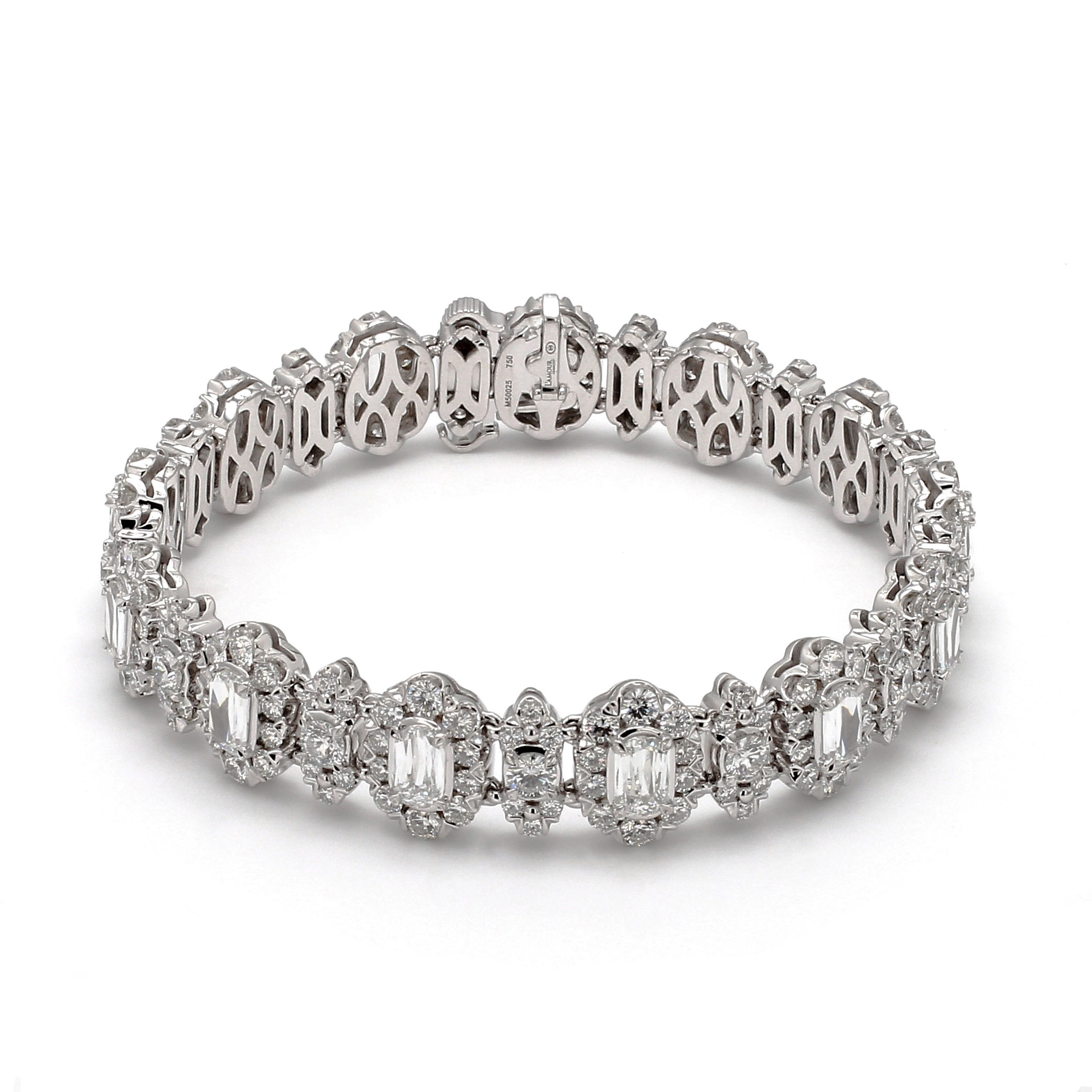 L’Amour Crisscut Diamond Bracelet – Bailey's Fine Jewelry