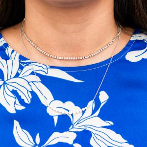 Bailey's Club Collection Tennis Choker Necklace