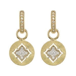 Jude Frances Moroccan Quatrefoil Disc Earring Charms Earrings Bailey's Fine Jewelry