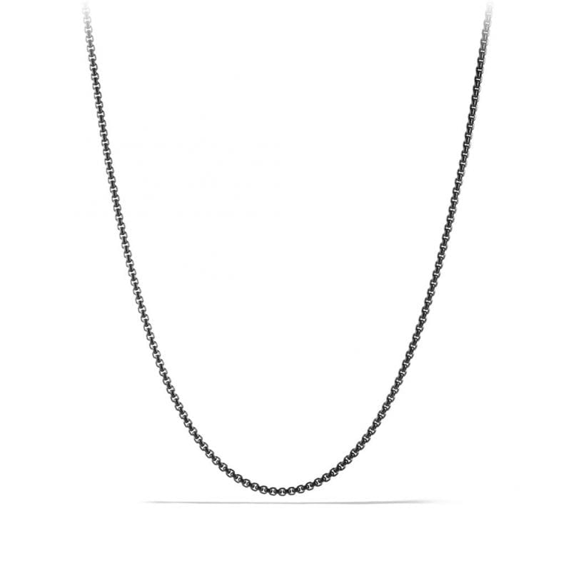David Yurman Small Box Chain Necklace, 2.7mm