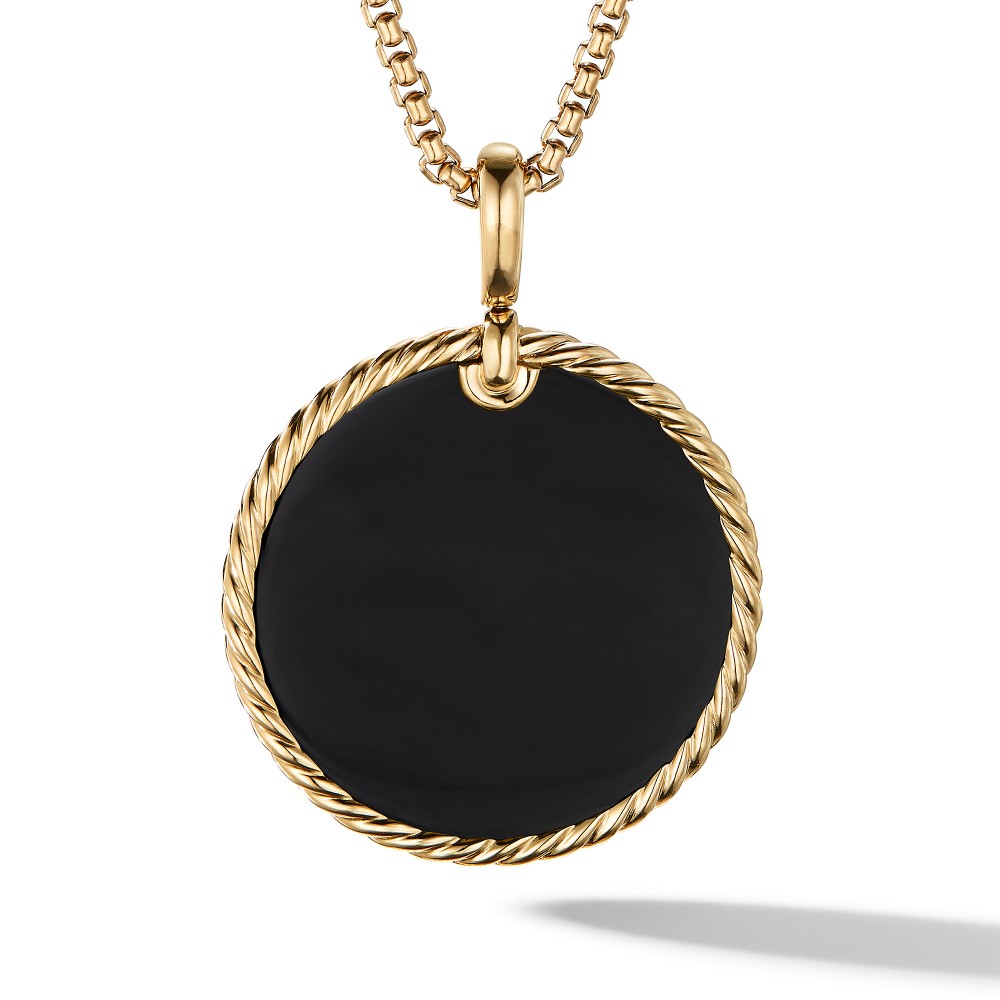 David Yurman Elements Disc Pendant in 