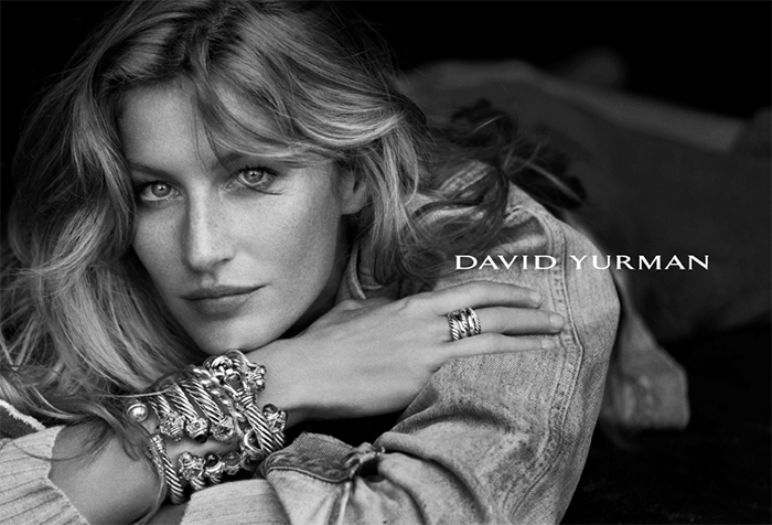 David Yurman advertising Campaign with beautiful model