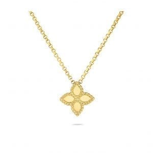 Roberto Coin Princess Flower Pendant Necklace Necklaces & Pendants Bailey's Fine Jewelry