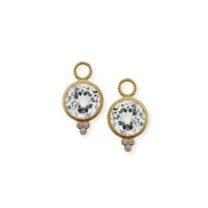 Jude Frances 18K Provence Round Earring Charms Earrings Bailey's Fine Jewelry