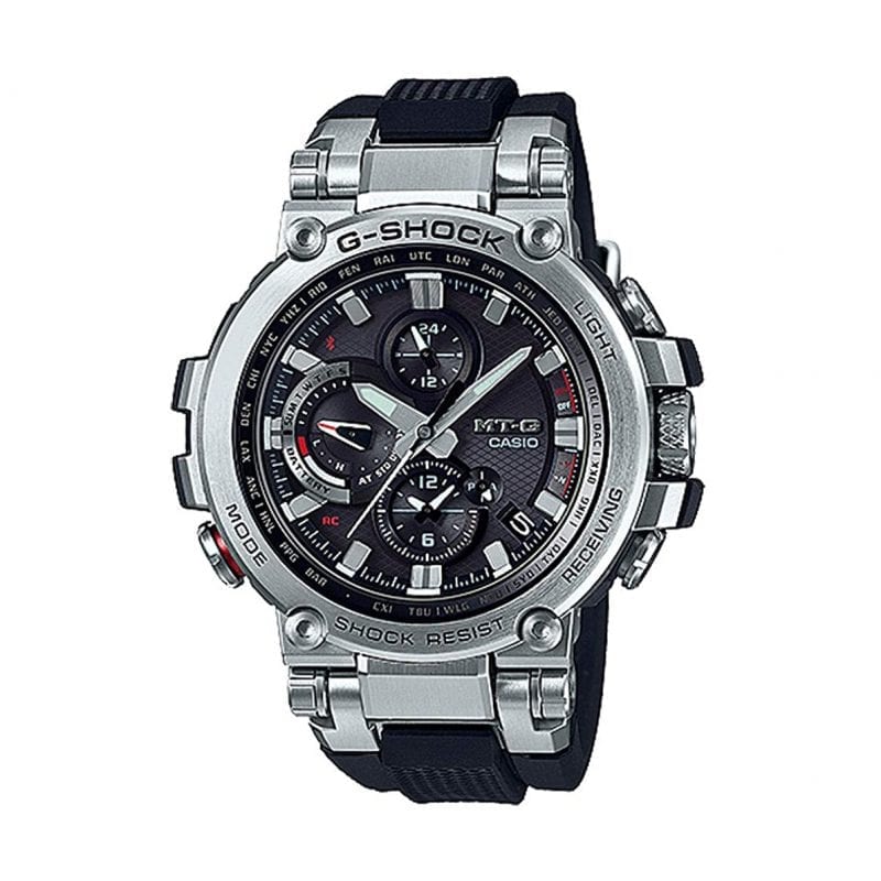 G-Shock Black/Silver MT-G Solar Watch