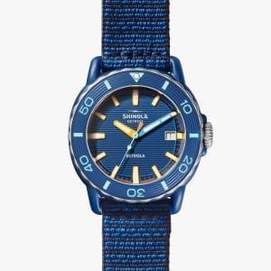 Shinola Sea Creatures Blue Watch Watches Bailey's Fine Jewelry