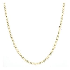 Jude Frances Small Oval Link Chain Necklace Necklaces & Pendants Bailey's Fine Jewelry