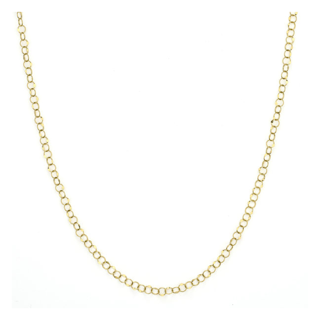 Jude Frances Small Oval Link Chain Necklace