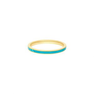 Turquoise Enamel Band Ring Fashion Rings Bailey's Fine Jewelry