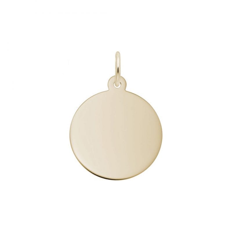 Small Round Disc Charm