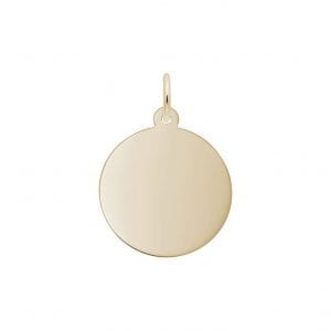 Medium Round Disc Charm Charm Enhancer Bailey's Fine Jewelry