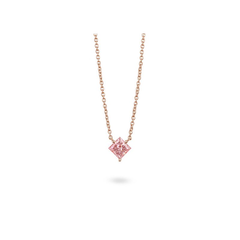 Lightbox Lab-Grown Diamond 1ct Princess Cut Pendant