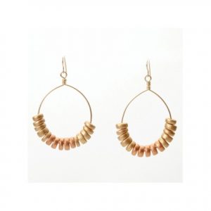 Wendy Perry Rose & Gold Cristina Earrings Earrings Bailey's Fine Jewelry