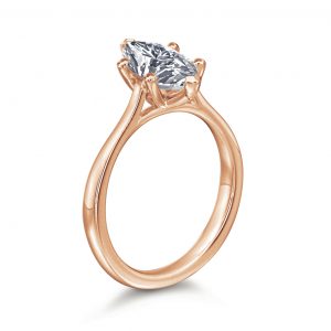 Grace Marquise Solitaire Engagement Ring