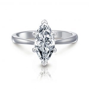 Grace Marquise Solitaire Engagement Ring Engagement Rings Bailey's Fine Jewelry