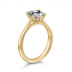 Grace Pear Solitaire Engagement Ring